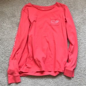 Vineyard Vines Pink Long Sleeve
